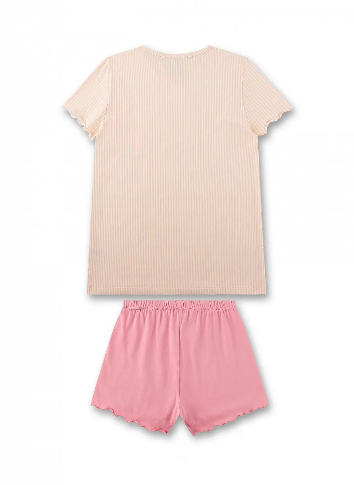 Піжама Sanetta для дівчаток Коротка Рожевий, фото №2 Піжама Sanetta для дівчаток Коротка Рожевий, фото №2