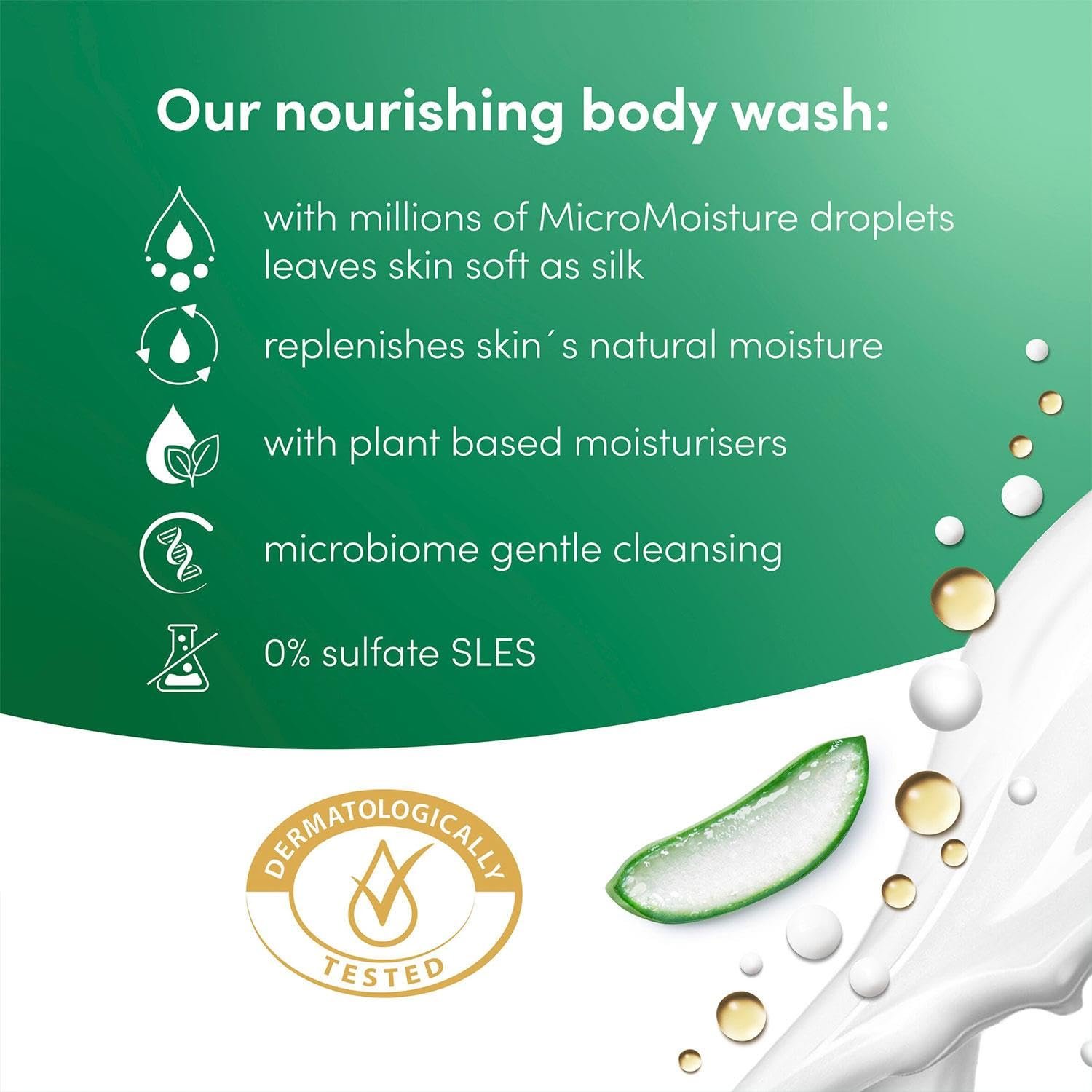 Гель для душу Dove Advanced Care Hydrating Care з алое та березовою водою 400 мл (Упаковка з 6 шт), фото №4