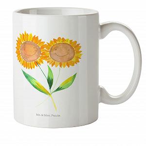 Детская чашка Mr. & Mrs. Panda Цветок Подсолнух - Сад, Любимый человек, Детская чашка непротекаемая, Детская кружка из нержавеющей стали - Фото 1