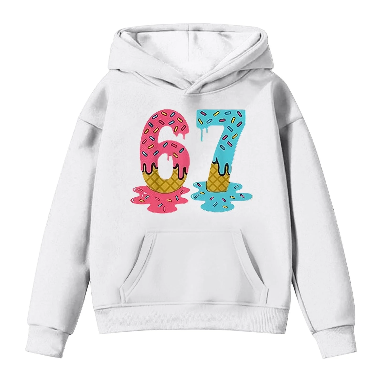 Худі для хлопчиків з принтом 67, толстовка, фото №2 Худі для хлопчиків з принтом 67, толстовка, фото №2