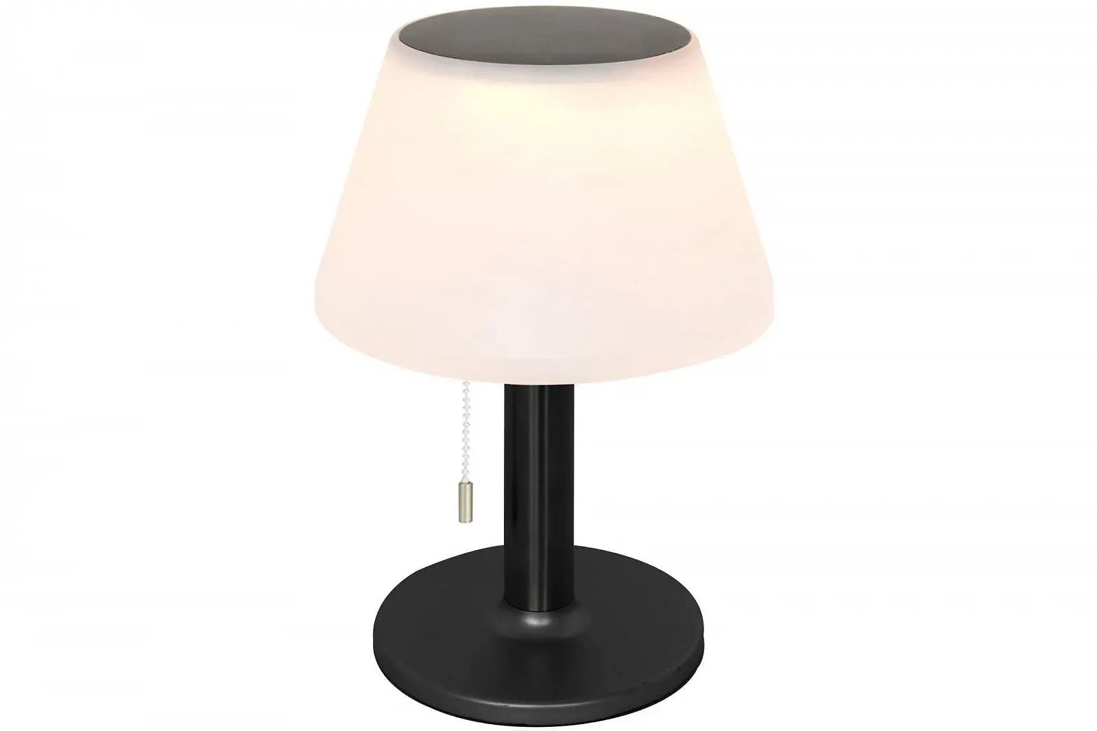 Настільна лампа Kynast Solar LED 10 LED 2 рівні яскравості Тепла біла Чорна для вулиці, фото №2