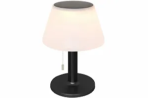 Настільна лампа Kynast Solar LED 10 LED 2 рівні яскравості Тепла біла Чорна для вулиці synthetic.ua - Фото 1