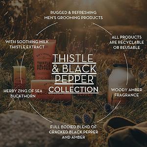 Гель для душа 2-в-1 Scottish Fine Soaps Thistle & Black Pepper 200 мл цена на synthetic.ua - Фото 1 Гель для душа 2-в-1 Scottish Fine Soaps Thistle & Black Pepper 200 мл synthetic.ua - Фото 1