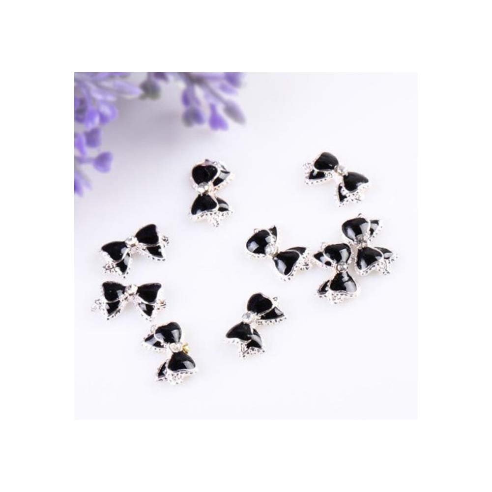 3D Лист Акриловые Стразы 5 штук Украшение для ногтей Бантик Маникюр Салон Аксессуары для ногтей, фото №3