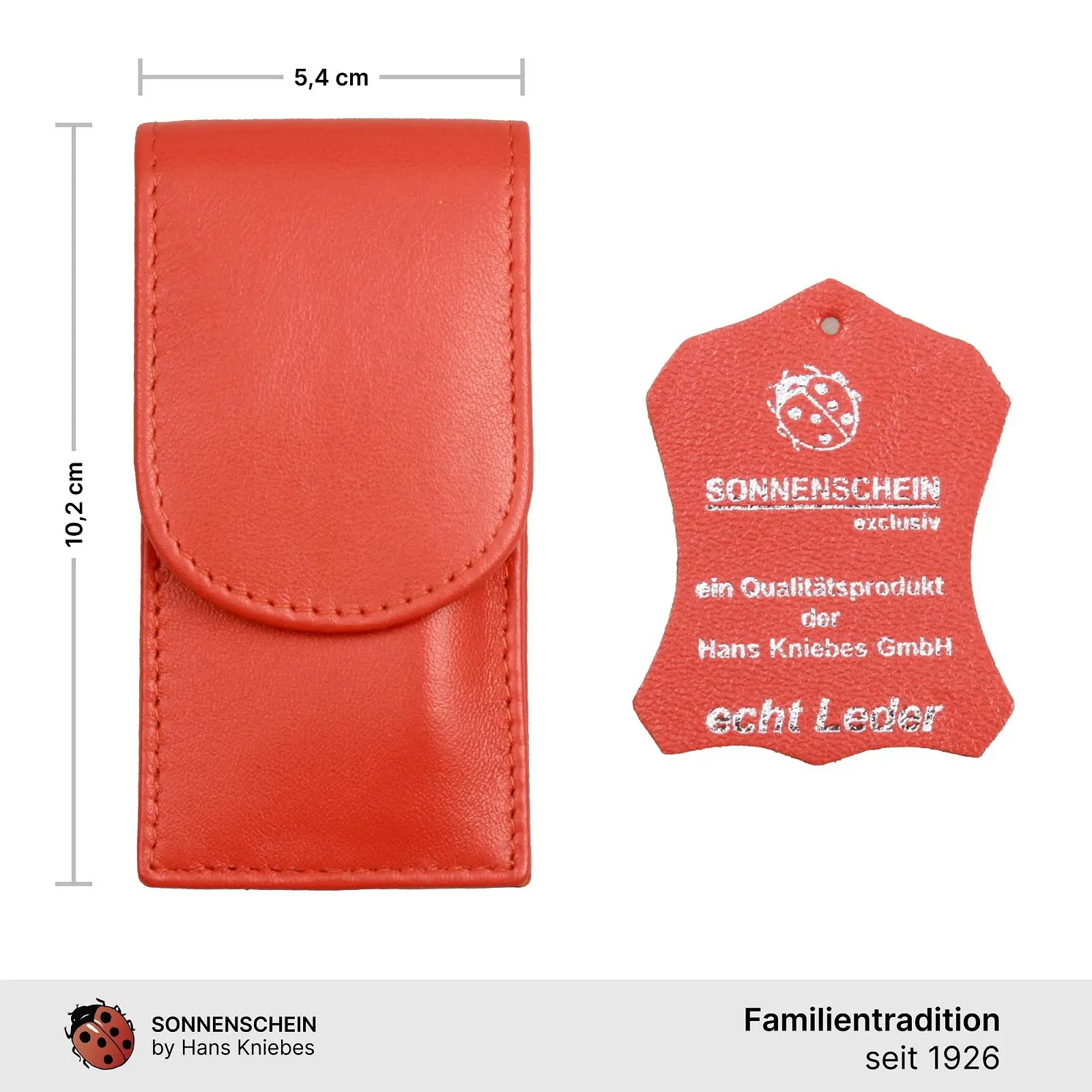 Набір для манікюру Sonnenschein by Hans Kniebes 3 предмети, помаранчевий, фото №6