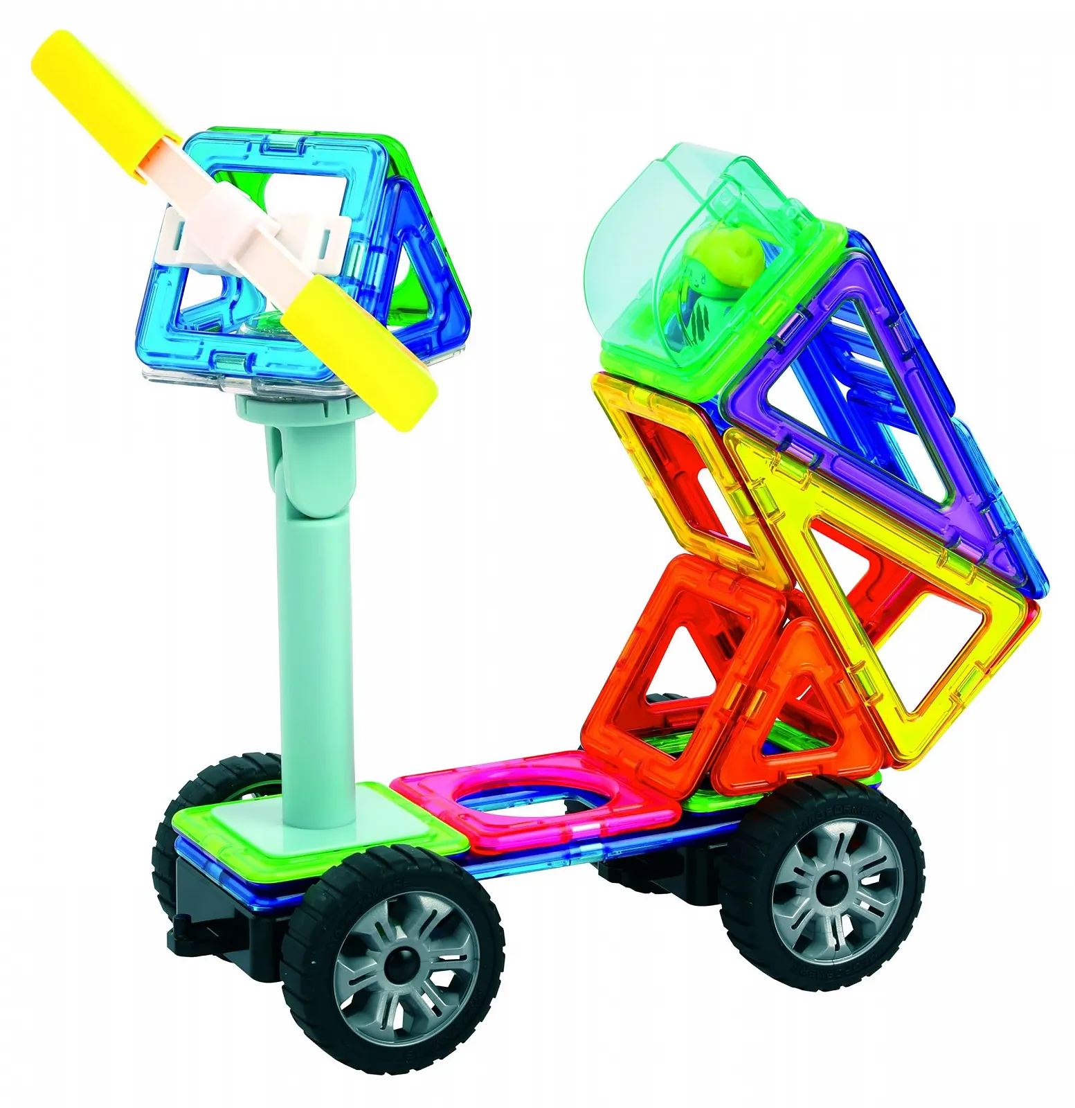 Конструктор Magformers Mystery Spin Set 40 деталей, магнитные строительные блоки, цветной, 3-99 лет, фото №3