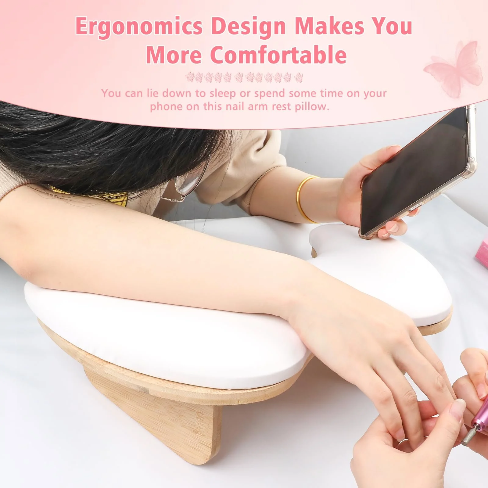 U-образная Подставка для Рук для Маникюра lootaan, съемные кронштейны, фото №3 U-образная Подставка для Рук для Маникюра lootaan, съемные кронштейны, фото №3