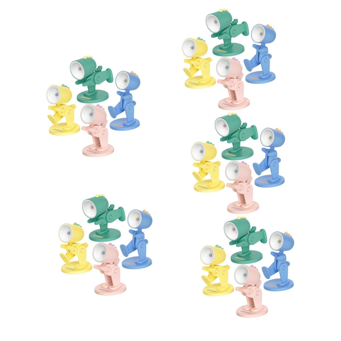 Настільна лампа DOITOOL Dinosaur Mini Настільний декор ABS і PVC Звір, фото №1