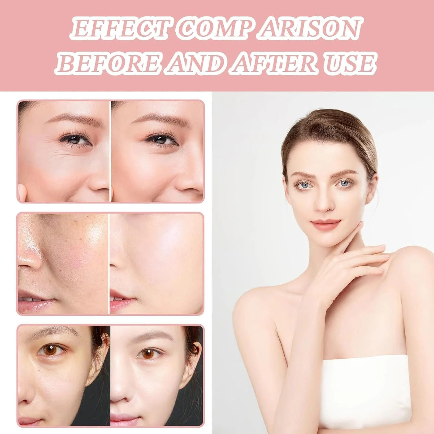 Тканинна Маска для Обличчя Набір Масок для Обличчя для Дівчат-Підлітків З Тваринами Набір з 5 штук, фото №4