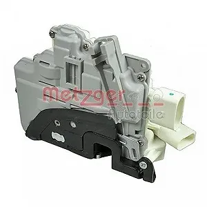 Замок дверей METZGER 2314073 GREENPARTS для AUDI PORSCHE VW, передній лівий synthetic.ua - Фото 1