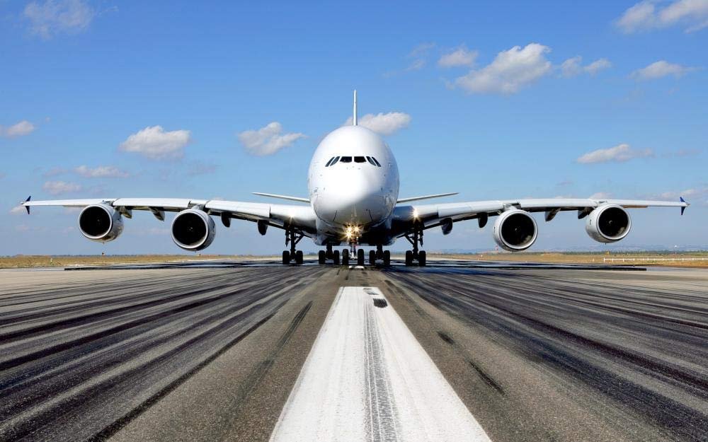 Пазл деревянный Airbus A380 Runway 1000 элементов, фото №1