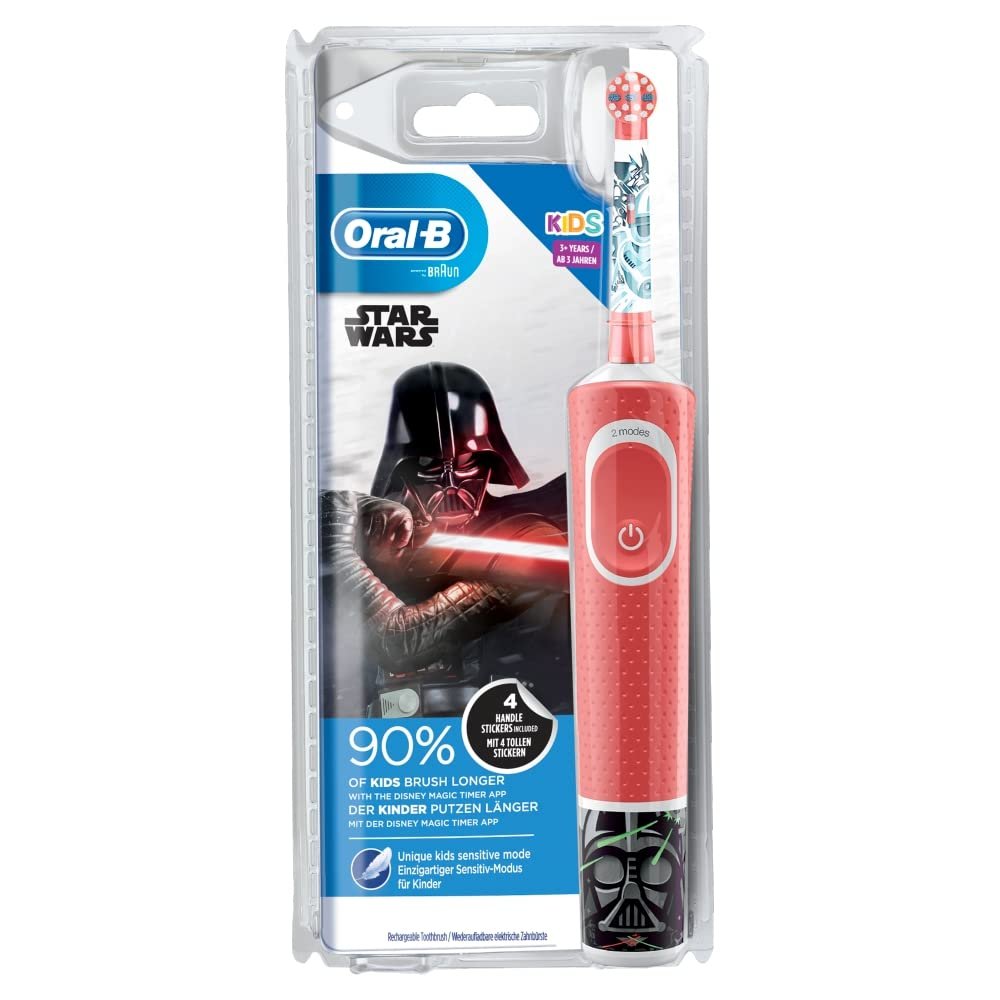 Електрична зубна щітка Oral-B Frozen 2 дитяча, різнокольорова, 1 шт. в упаковці, фото №1