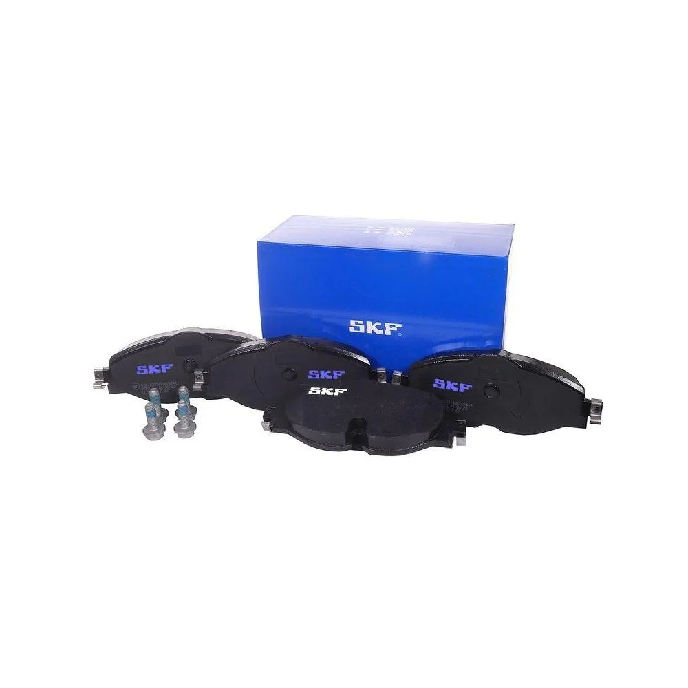 Комплект гальмівних колодок SKF VKBP 80104 для AUDI SKODA VW передній міст, фото №1
