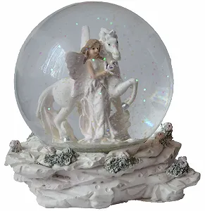 Глобус Тип Снігова куля Mica Ельф на Єдинорозі Стоячи - Фото 1