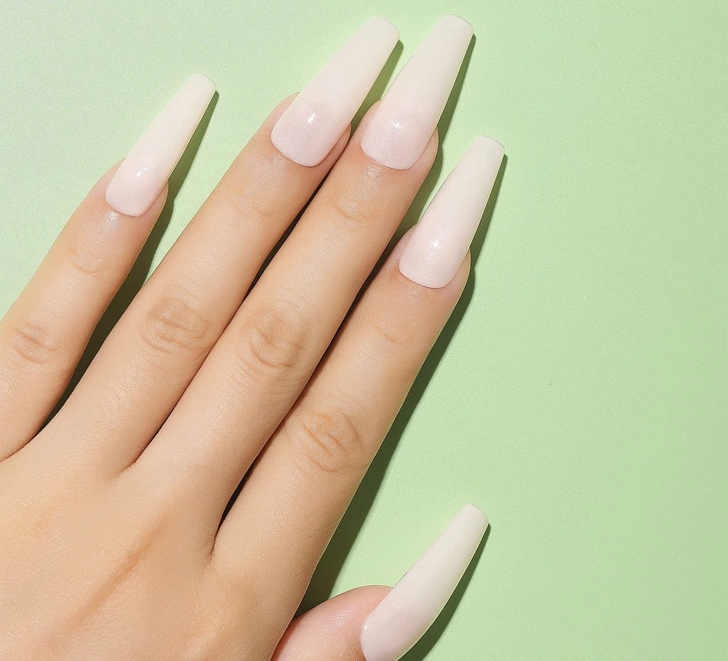 Гель-лак AIMEILI Shimmer Nude Jelly Gel (558) 10 мл, фото №4