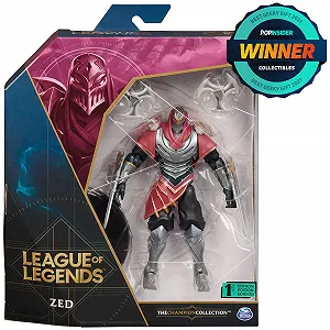 Колекційна фігурка League of Legends Zed Deluxe з аксесуарами 15 см synthetic.ua - Фото 1