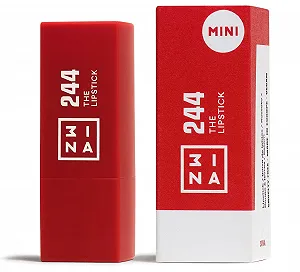 Помада для губ 3INA MAKEUP The Lipstick 244 Mini / Матова / Червона - Фото 1