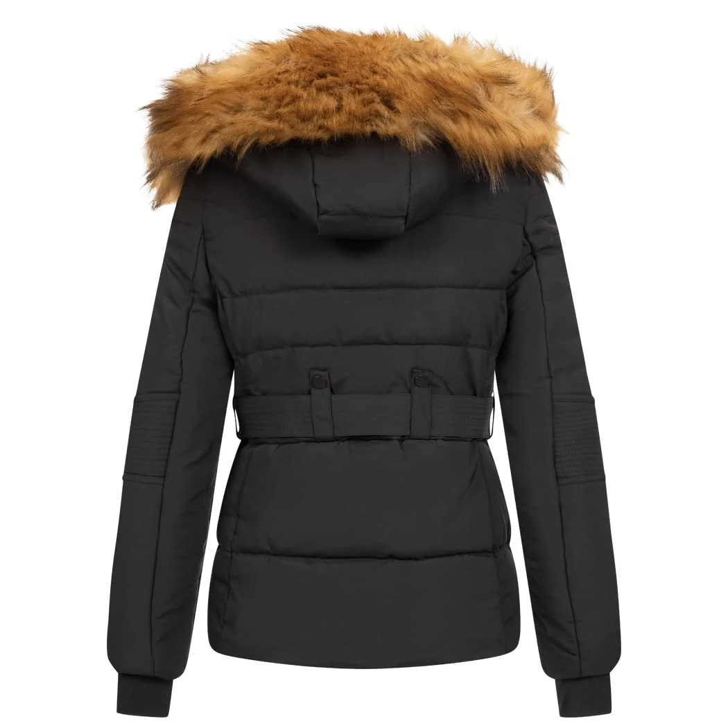 Парка Elara стьобана жіноча укорочена, фото №3