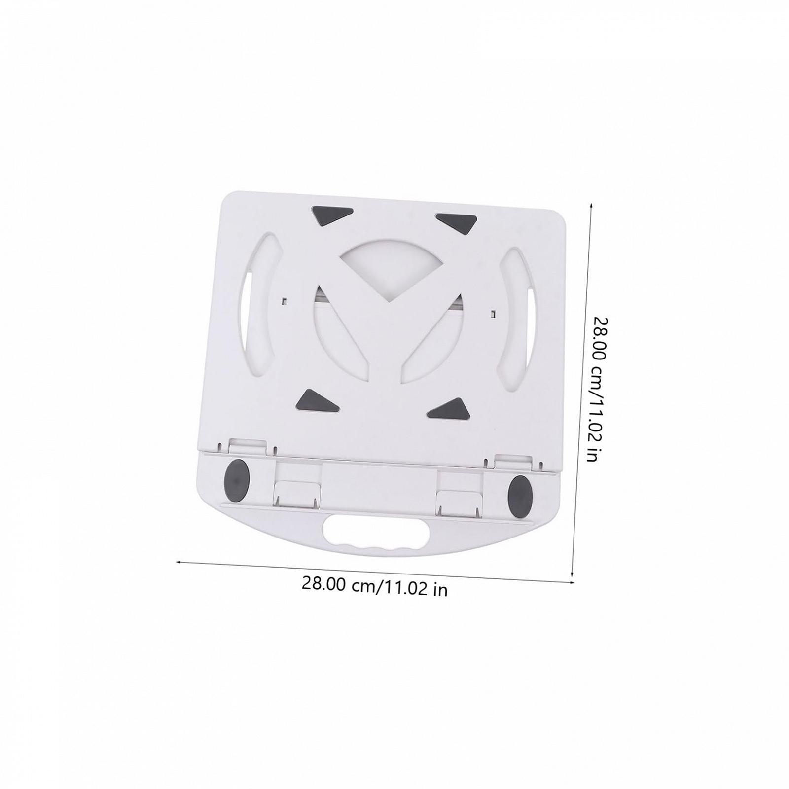 Підставка для ноутбука GALPADA Обертова Регульована по висоті Ергономічна Портативна Біла, фото №6 Підставка для ноутбука GALPADA Обертова Регульована по висоті Ергономічна Портативна Біла, фото №6