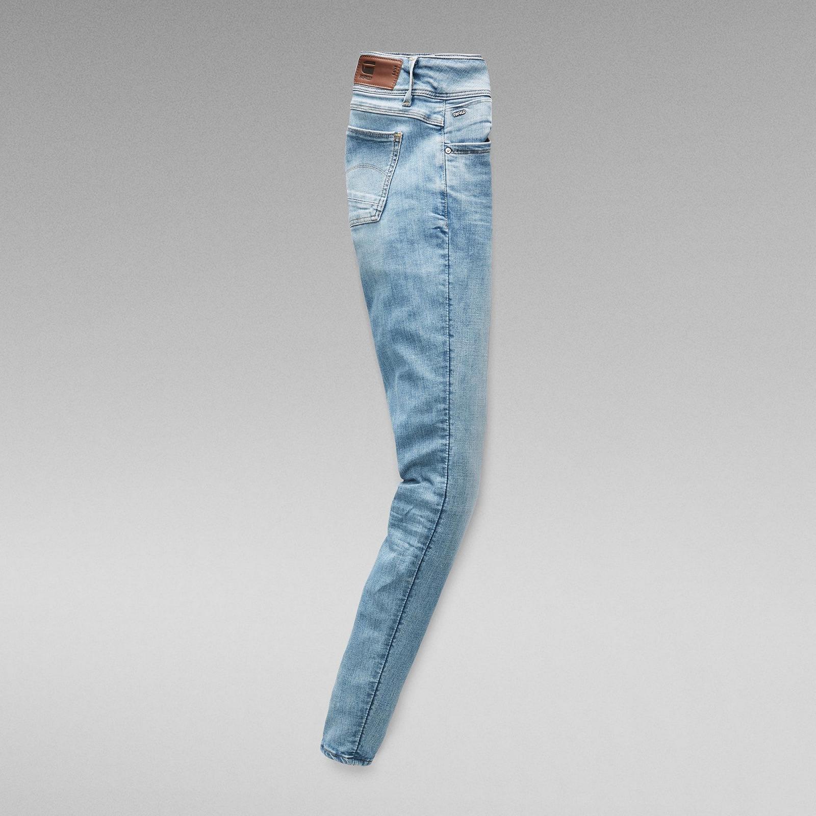 Женские джинсы G‑Star Lynn Mid Super Skinny Sun Faded Blue - 28, фото №5