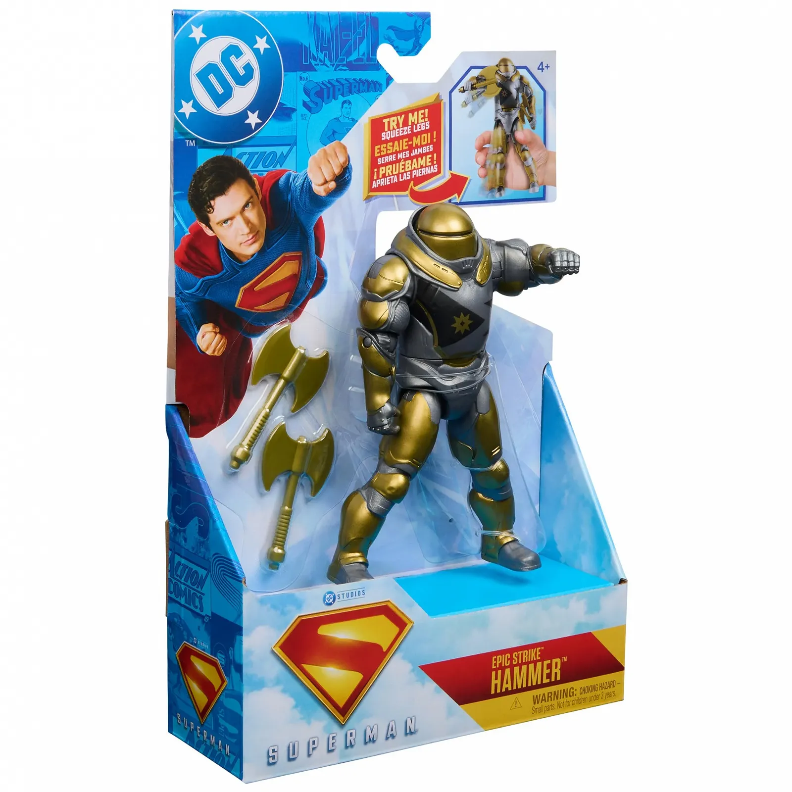 Фигурка DC Comics Superman Deluxe The Hammer 15 см, фото №7