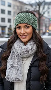 Купити Пов'язка на голову Eisglut Linn Жіноча, шавлія, розмір One Size - Фото 1 Пов'язка на голову Eisglut Linn Жіноча, шавлія, розмір One Size - Фото 1