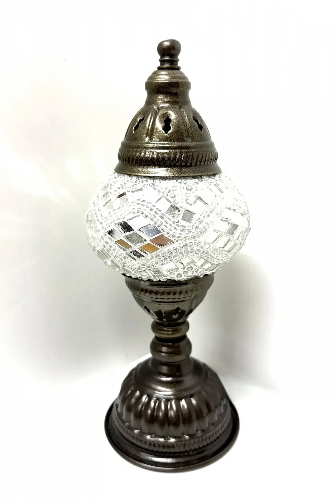 Настільна лампа Samarkand Lights Mosaic Table Lamp S Oriental Silver, фото №3