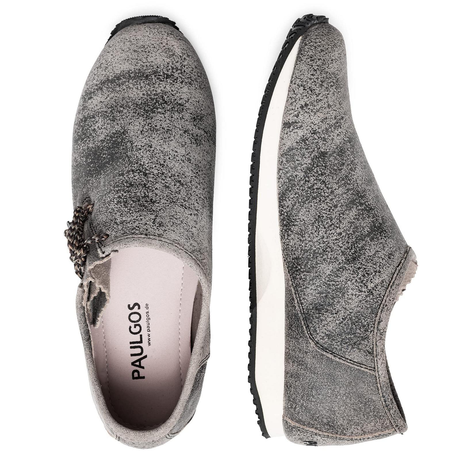 Кроссовки Paulgos мужские, натуральная кожа, повседневные, стиль Haferl, 3 цвета, размеры 39-47, фото №4