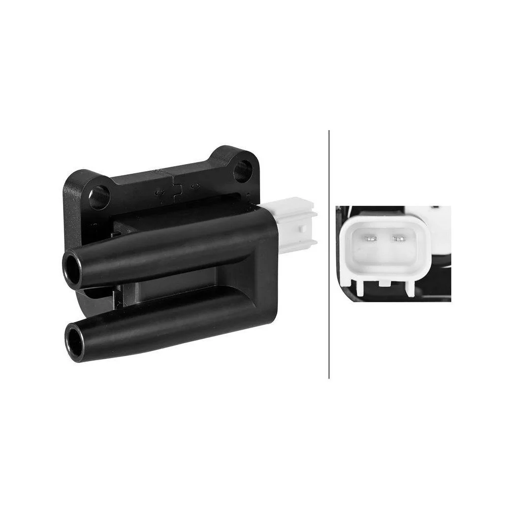 Катушка зажигания HELLA 5DA 358 102-081 для MITSUBISHI, левая, фото №1