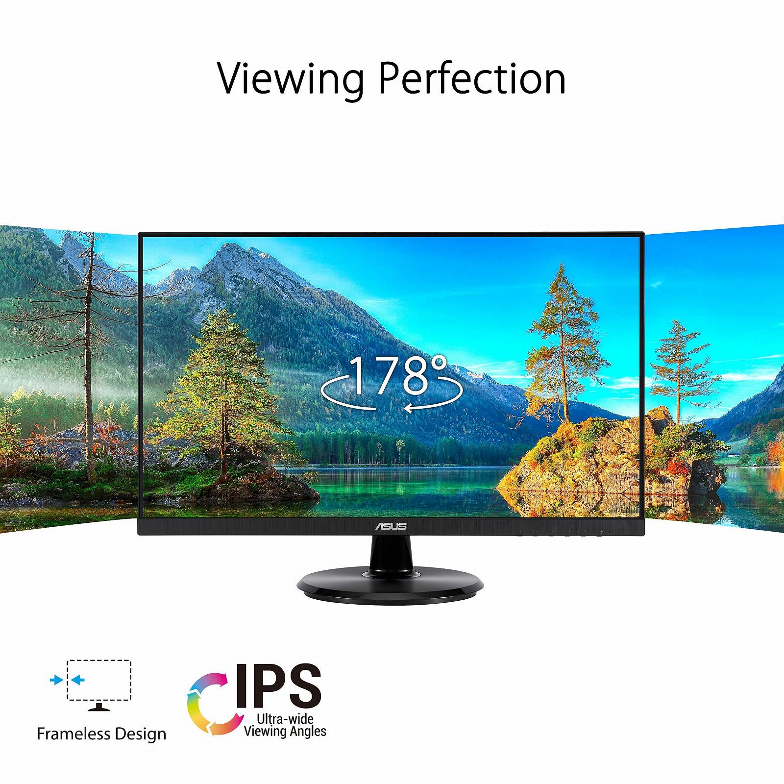 Монитор ASUS Eye Care VA27DQF 27 дюймов Full HD IPS Черный, фото №2