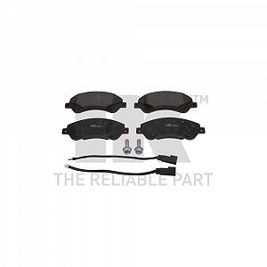 Комплект гальмівних колодок, дискове гальмо NK 222564 для FORD передня вісь - Фото 1