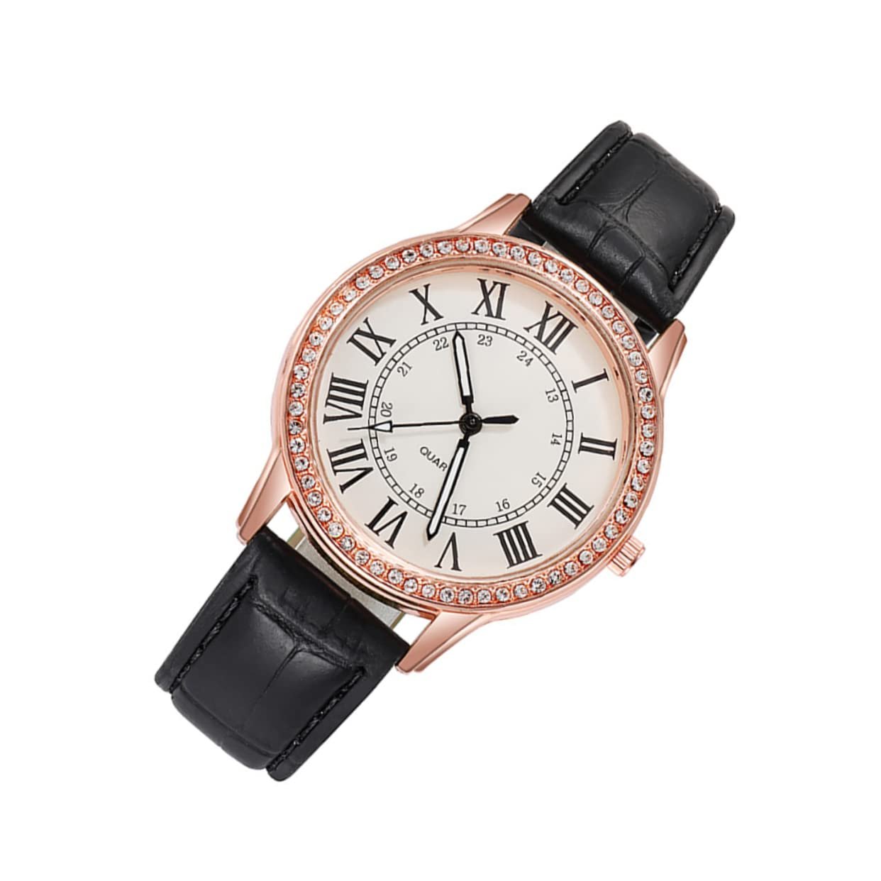 Жіночий годинник LIFKOME Кварцовий Чорний, фото №1