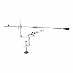 Професійна система заточування ножів з нержавіючої сталі з 6 точильними каменями 360° поворотна G-затискач - Фото 1