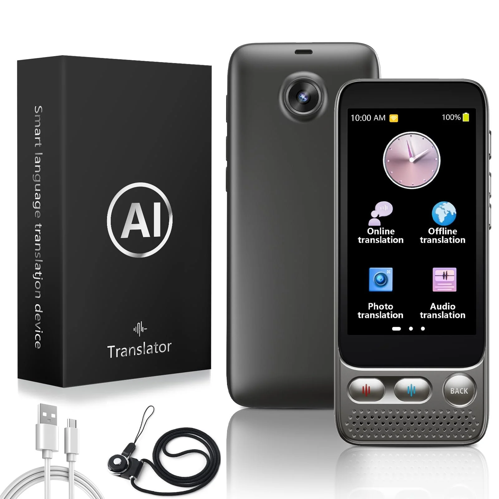 Пристрій-перекладач, миттєвий без Wi-Fi, WiFi, офлайн, фото, фото №1 Пристрій-перекладач, миттєвий без Wi-Fi, WiFi, офлайн, фото, фото №1