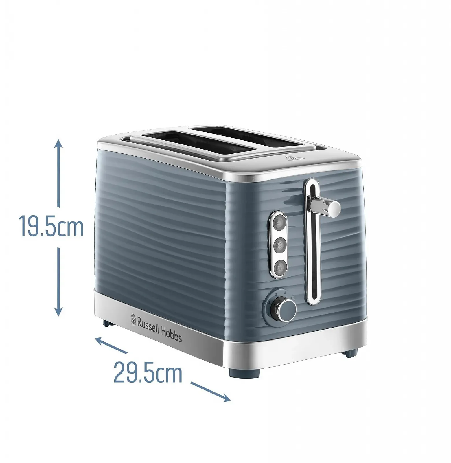 Тостер Russell Hobbs Inspire 24373-56 Сірий, фото №7