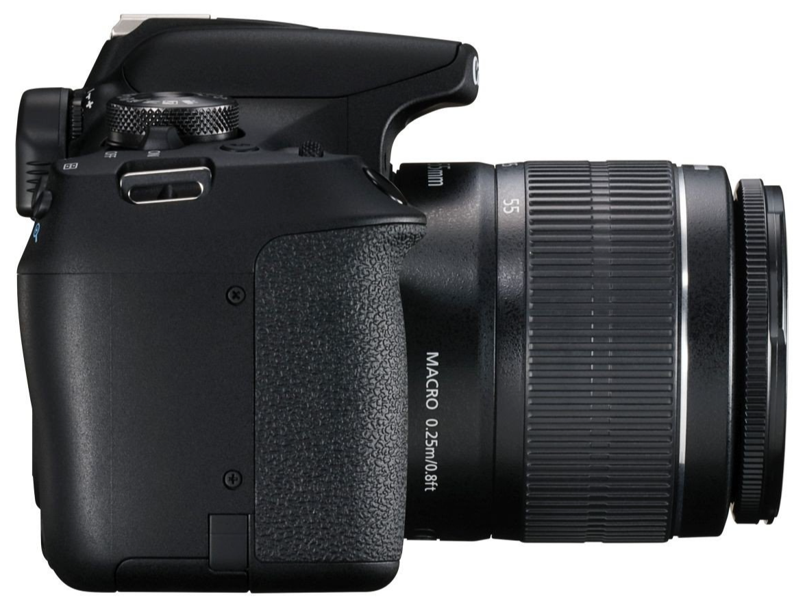 Зеркальный фотоаппарат Canon EOS 2000D (Rebel T7) 25Мп / CMOS / Full HD 30fps / 3Х зум / Wi-Fi / Bluetooth / NFC / Черный + объектив Canon EF-S 18–55 мм f/3.5–5.6 III, фото №3