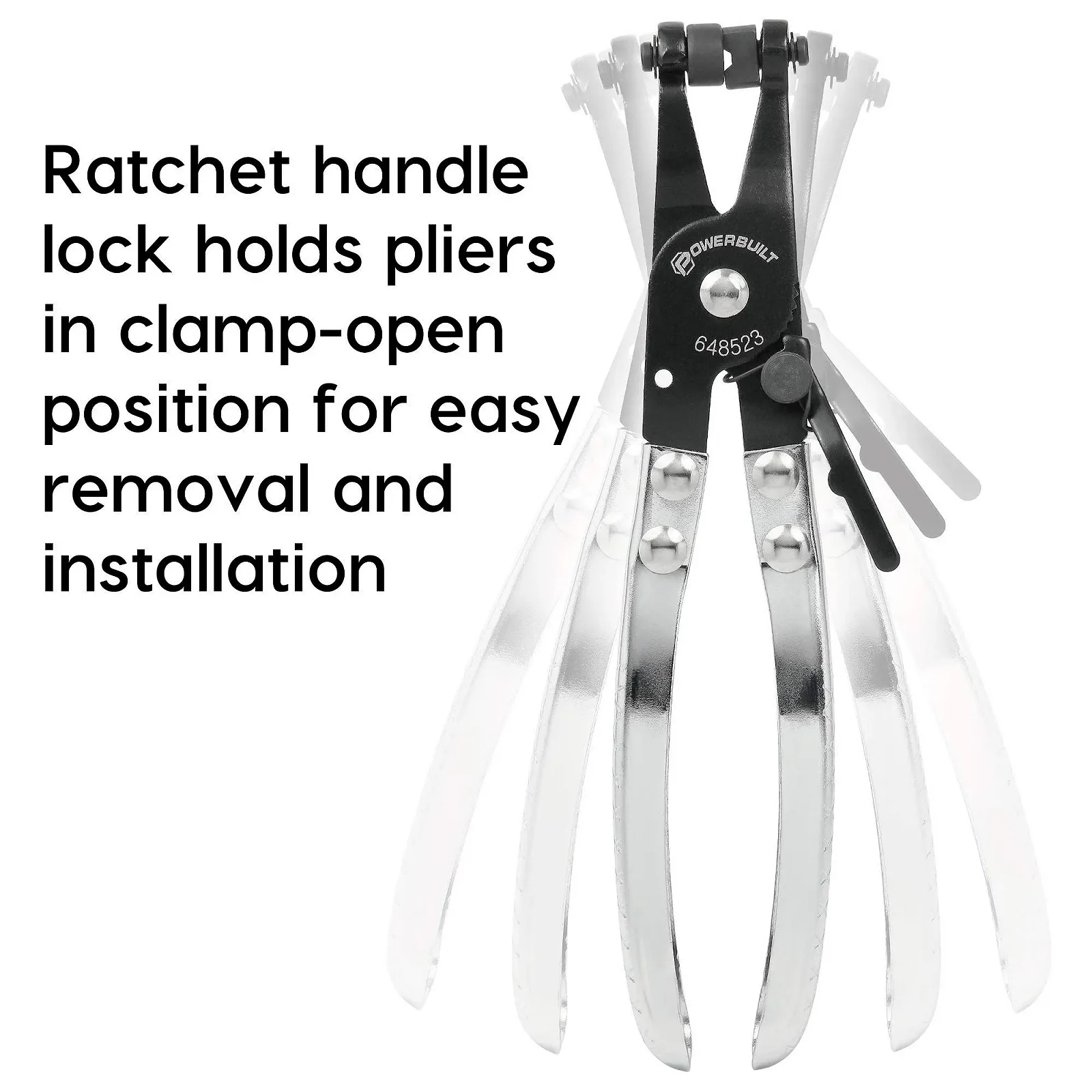 Плоскогубцы Powerbuilt универсальные для хомутов Corbin 648523, фото №3