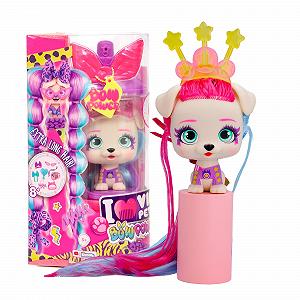 Фігурка VIP PETS Bow Power Gwen S6 Колекційна Трендовий міський стиль з довгим волоссям для стилізації та декорування для дівчаток та хлопчиків від 3 років - Фото 1