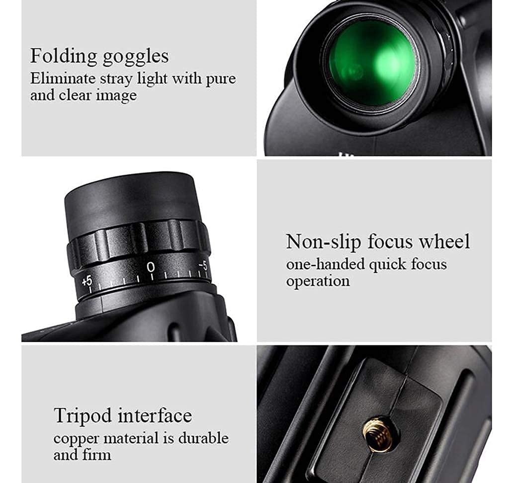Телескоп Bird Watching 13x50 HD Broadband Green Film с большим окуляром, фото №3