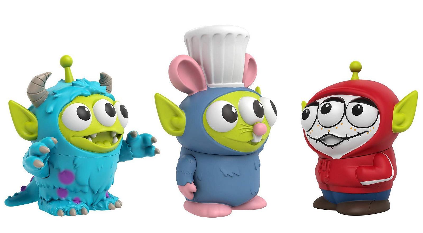 Игрушка Disney Pixar Alien Remix, 3 шт., Чужие, одетые как Мигель, Салли и Реми, фото №3