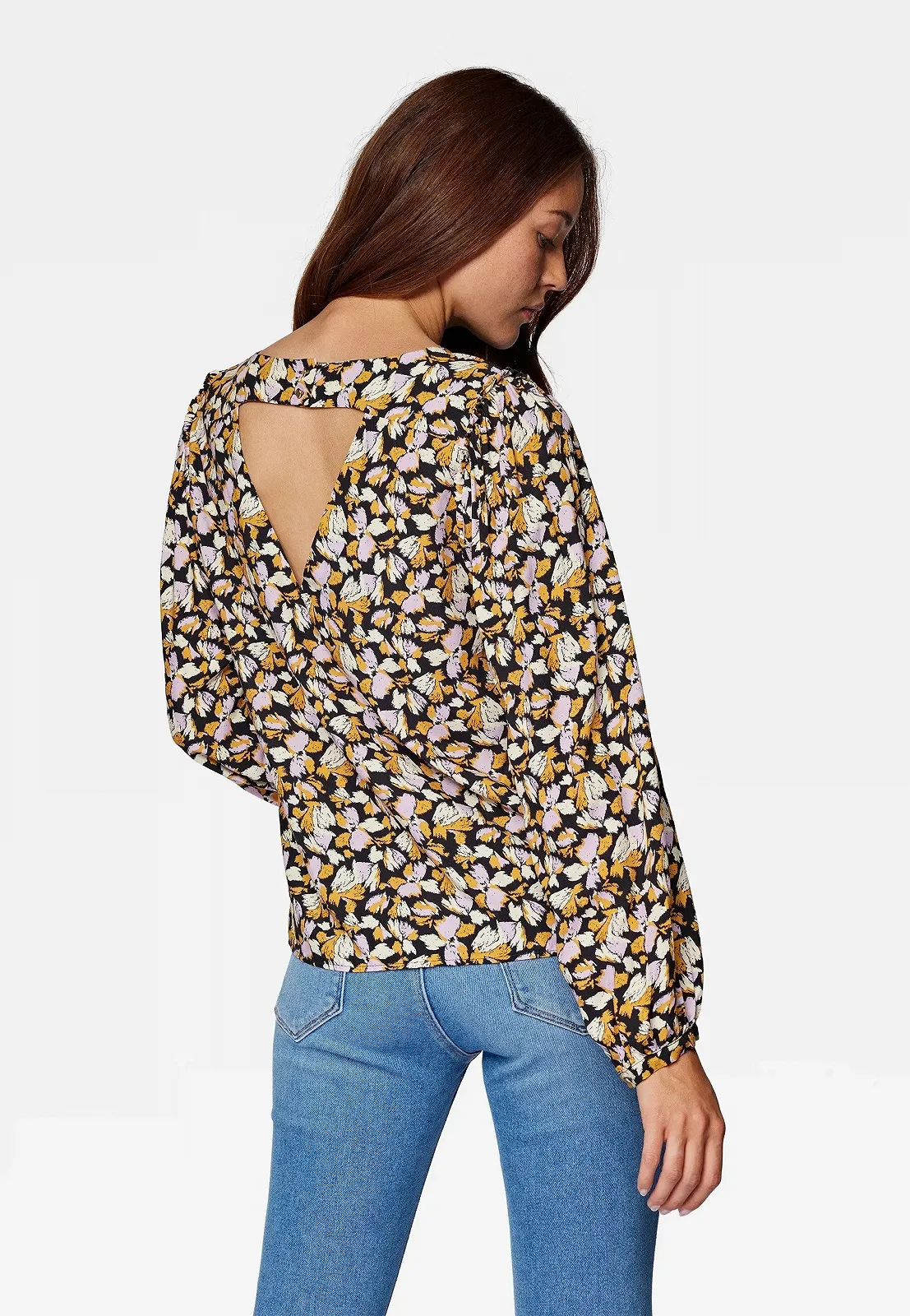 Женская блузка MAVI PRINTED BLOUSE Black - L, фото №3 Женская блузка MAVI PRINTED BLOUSE Black - L, фото №3