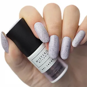 Гель-лак Mistero Milano Tuesday Style Камень Эффект Серо-фиолетовый synthetic.ua - Фото 1