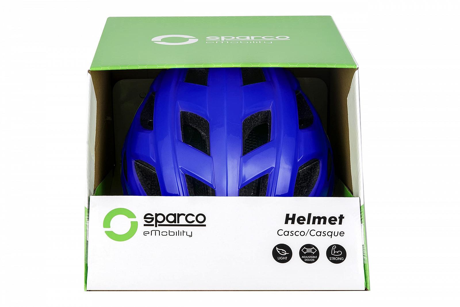 Шолом Sparco eMobility SE300 спортивний, синій, фото №4