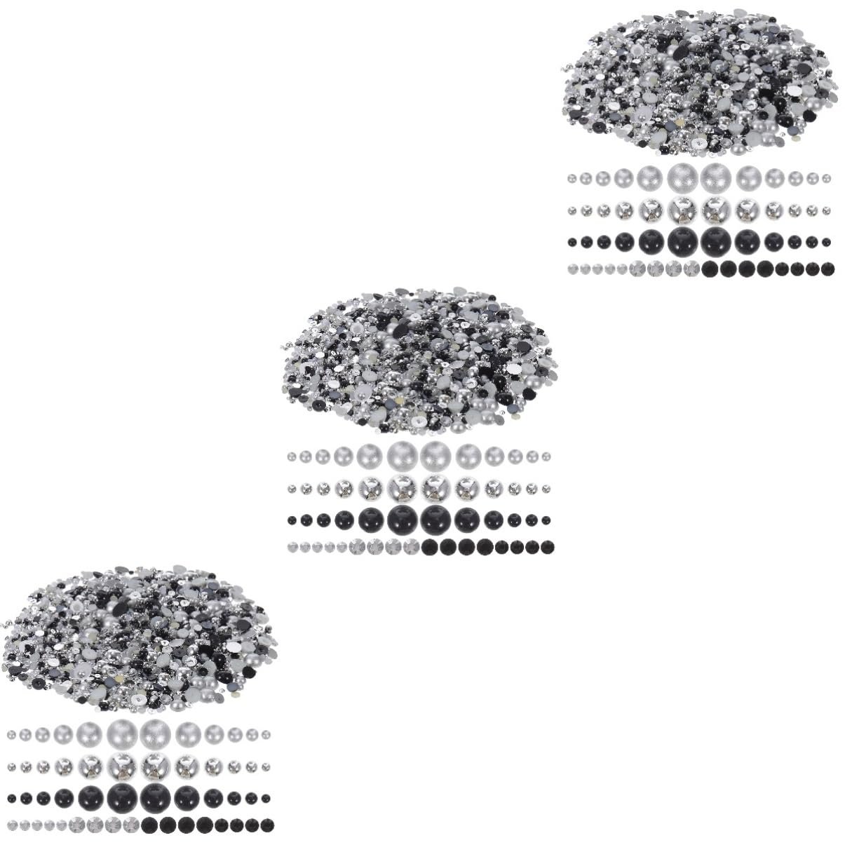 Напівкруглі штучні перлини з смолиOOFAN., фото №1