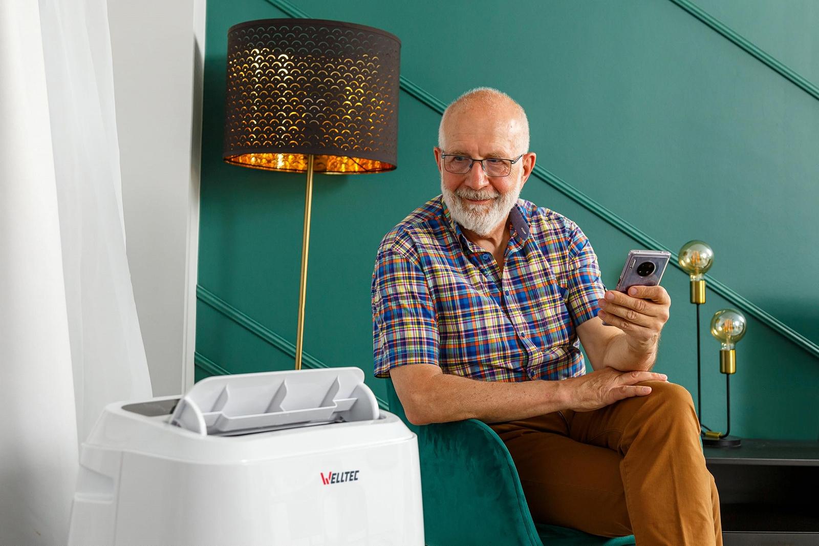 Мобільний кондиціонер Welltec ACN18 18000 BTU WiFi, фото №7