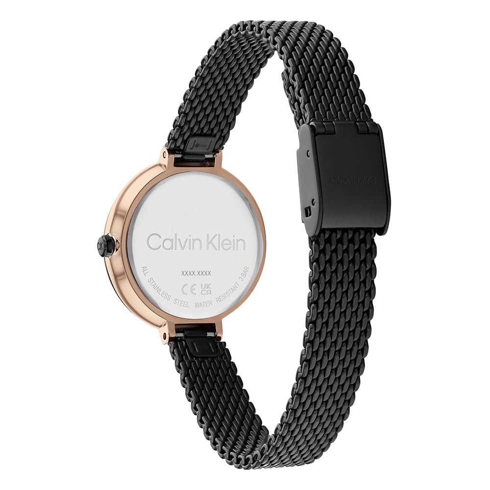 Жіночий аналоговий годинник Calvin Klein з браслетом із нержавіючої сталі, фото №3