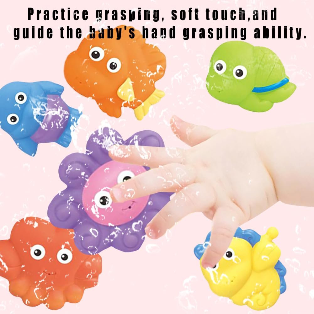 Игрушка-мячик текстурный 6 штук для детей, фото №3