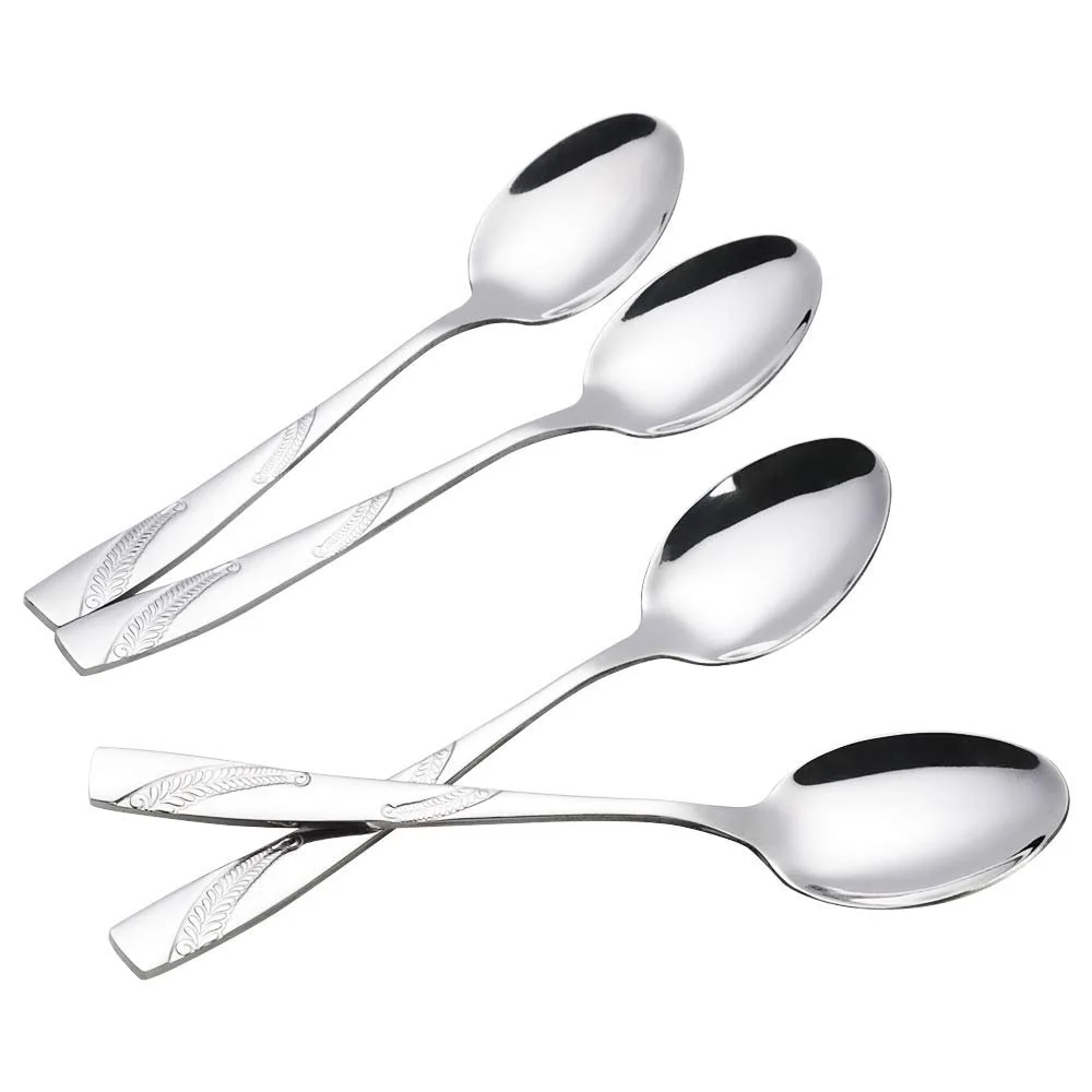 Десертна ложка Bringer Нержавіюча сталь 16.5 см, набір 12 штук, фото №7