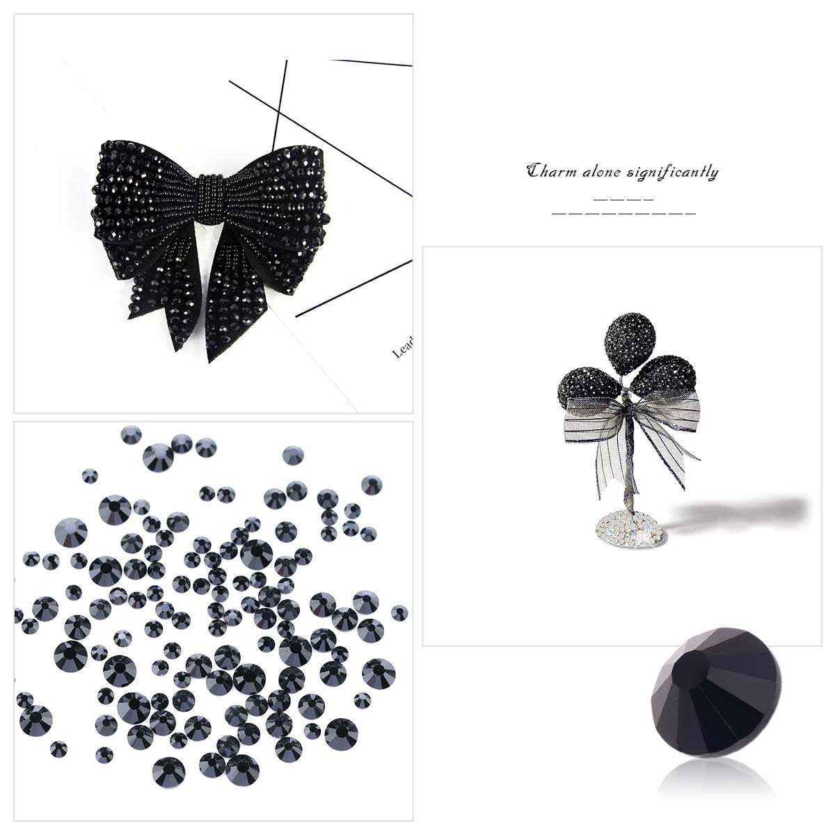 Стрази Novani SS10 Чорний, фото №8 Стрази Novani SS10 Чорний, фото №8