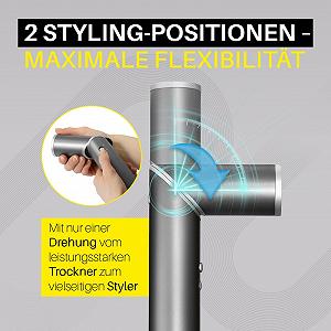 Мультистайлер VITALmaxx Style & Shine Hairstyler Flex 1500 Вт 5 насадок 3 уровня температуры synthetic.ua - Фото 1